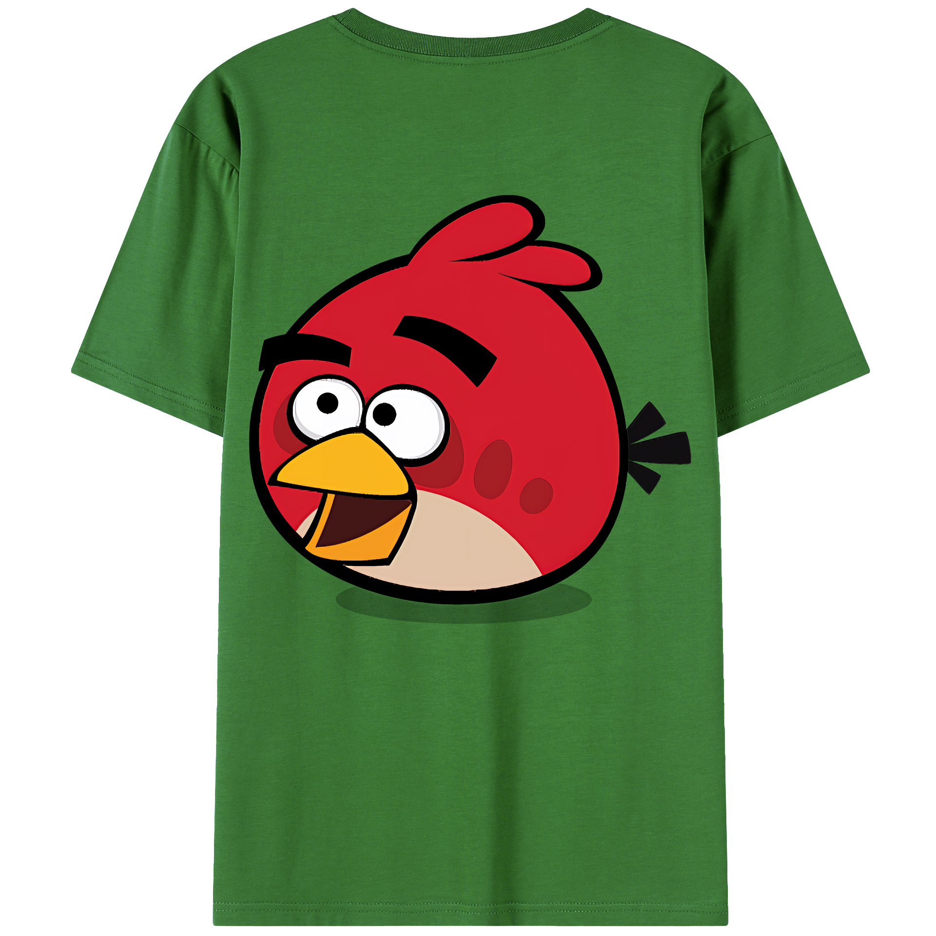 （画像用） Angry Birds アングリーバード レディース半袖Tシャツ(バックプリント)